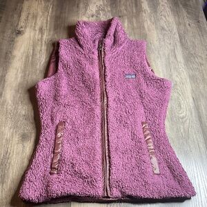 Patagonia Women's Reversible Fleece Vest - Deep Pink